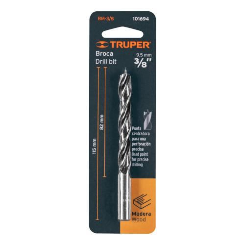 BROCA PARA MADERA 3/8 TRUPER
