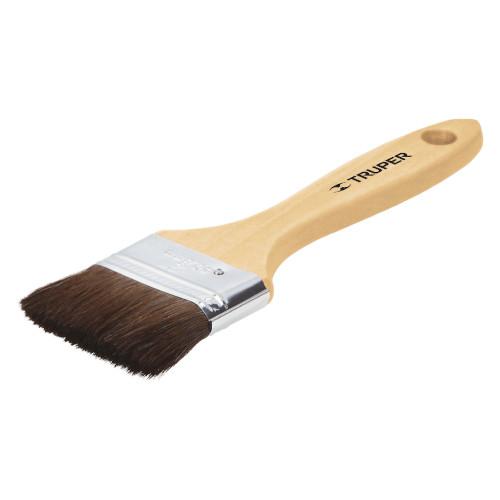 BROCHA PELO DE CAMELLO DE 3" CON MANGO DE MADERA TRUPER
