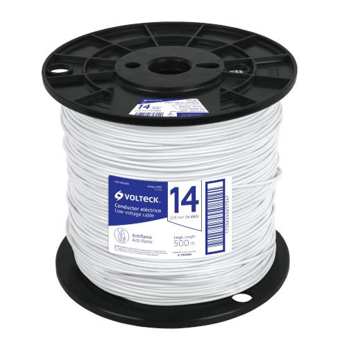 CABLE C-12 BLANCO EN CARRETE 500M VOLTEC