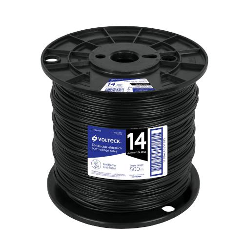 CABLE C-12 NEGRO EN CARRETE 500M VOLTECK
