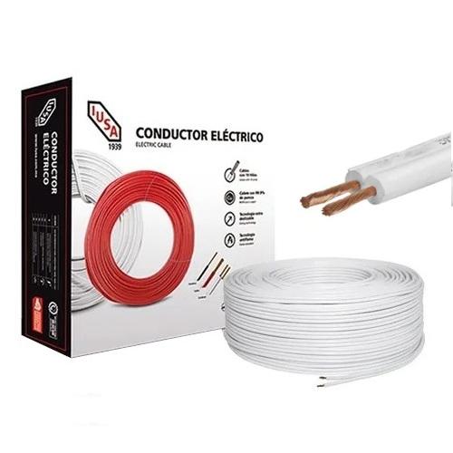 CAJA DE CABLE POT CALIBRE 20 BLANCO IUSA