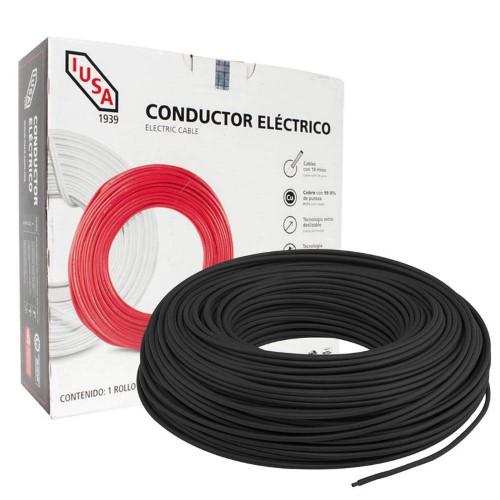 CAJA DE CABLE THW C-10 NEGRO IUSA