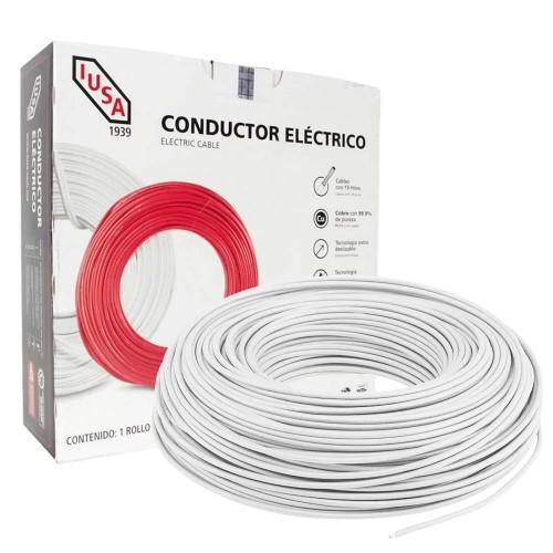 CAJA DE CABLE THW C-14 BLANCO IUSA