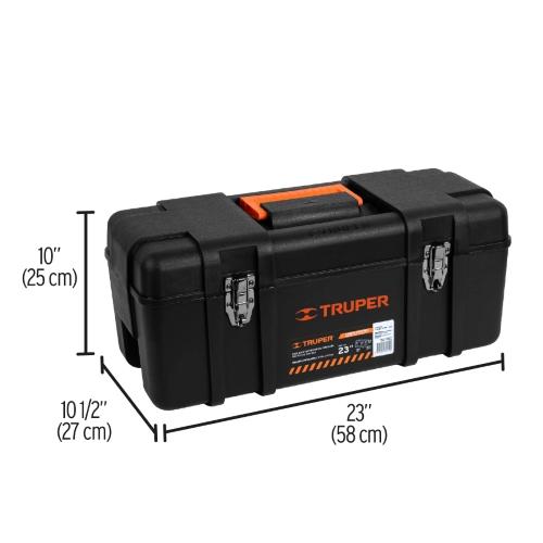 CAJA HERRAMIENTA BROCHE METALICO TRUPER (CHP-23X)