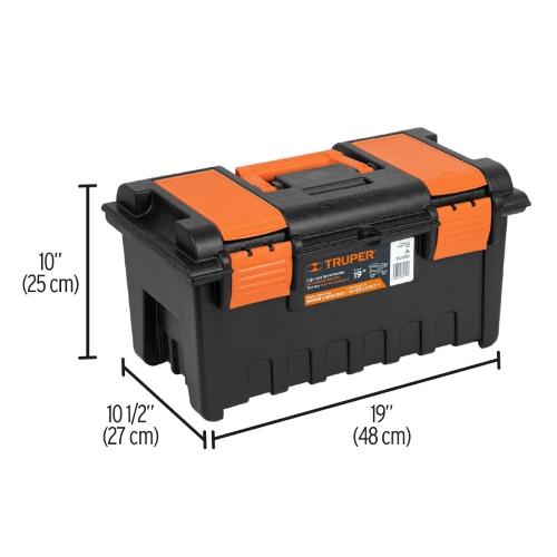 CAJA HERRAMIENTA PLAST 19 C/COMPARTIMEN