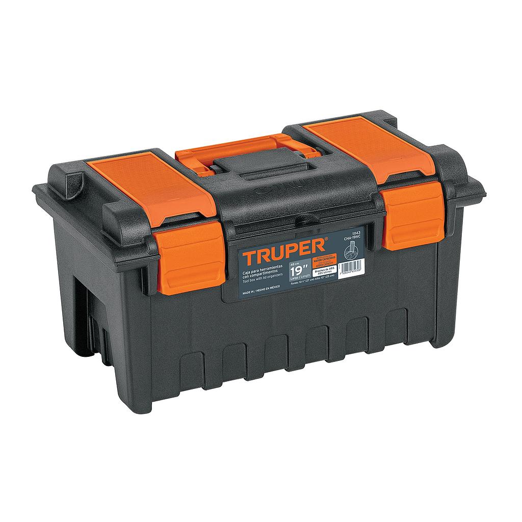 CAJA PARA HERRAMIENTA DE 19" CON COMPARTIMENTOS TRUPER