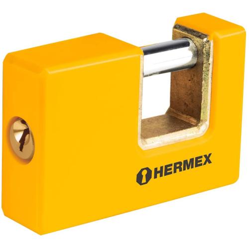 CANDADO ANTIPALANCA 65 MM CUERPO METALICO HERMEX BASIC