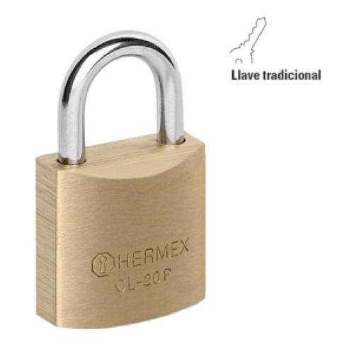 BLISTER CON 2 CANDADOS DE LATON DE 20 mm BASIC HERMEX