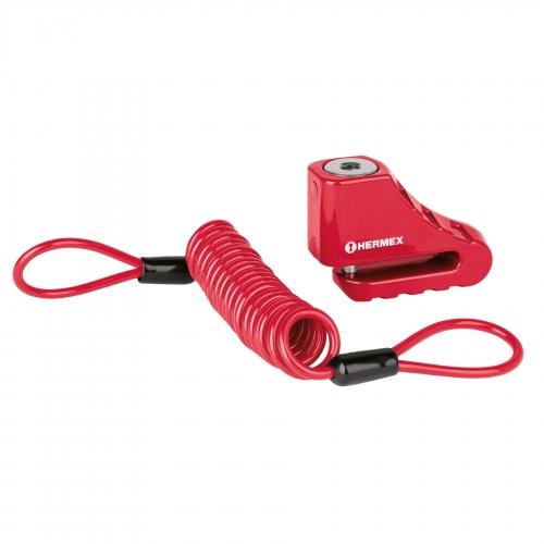CANDADO FRENO DE DISCO MOTOCICLETA DE 5.5 mm LLAVE DE DISCO HERMEX