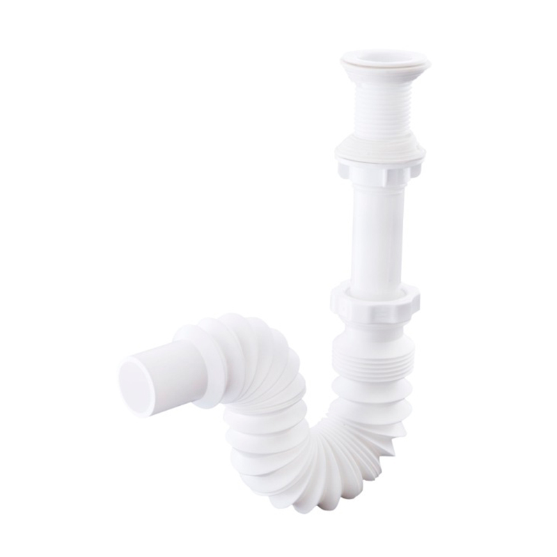 CESPOL FLEXIBLE DE PVC SIN BOTE PARA LAVABO URREA