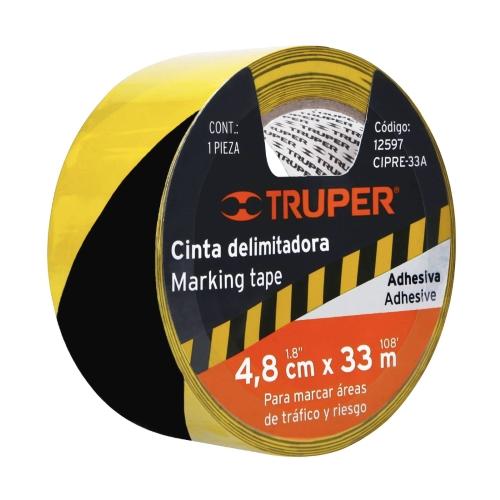 CINTA DE SEÑALIZACION 48MMX33MTS TRUPER