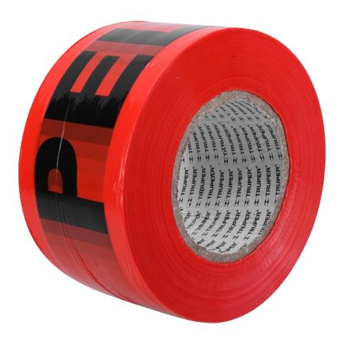 CINTA DELIMITADORA PELIGRO 304.8M ROJA