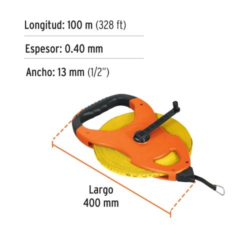 CINTA FIB VID T/CRUCETA 100 MTS TRUPER