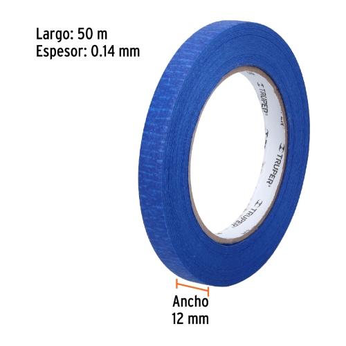 CINTA MASKING TAPE 1/2 AZUL TRUPER