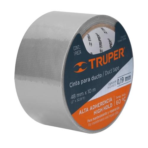 CINTA PARA DUCTO 10 m X 48 mm ESPESOR 0.19 mm TRUPER