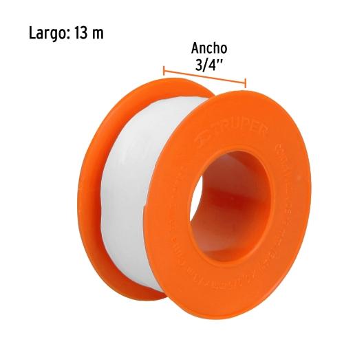 CINTA SELLA ROSCAS 3/4" X 13 m USO GENERAL TRUPER