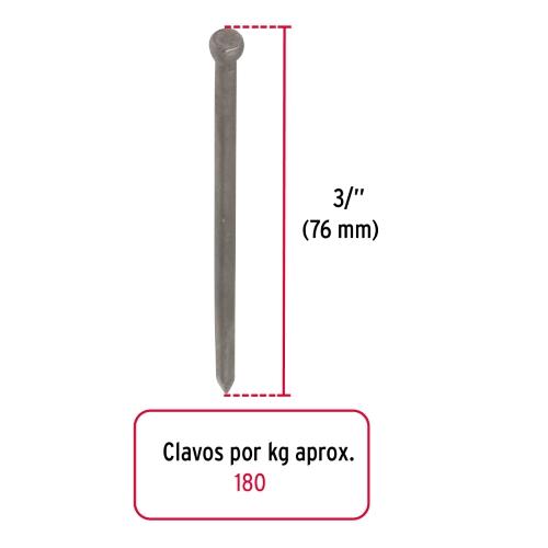 CLAVO SIN CABEZA 3 FIERO