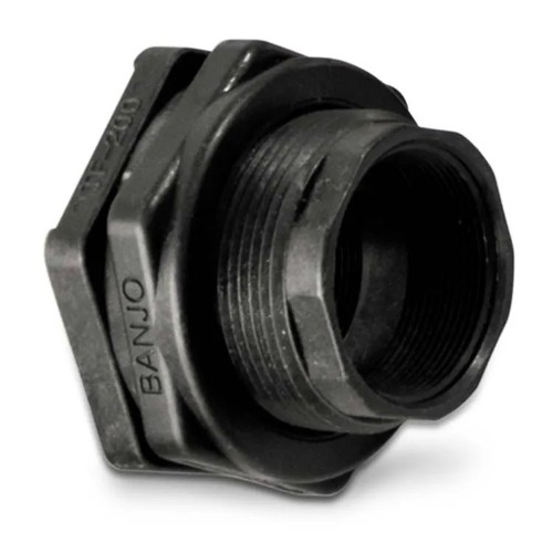 CONEXION HEXAGONAL POLIPROPILENO DE 11/2  Viton ROTOPLAS