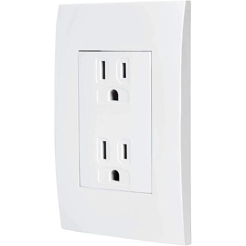 CONTACTO DUPLEX 2P+T LINEA OSLO BLANCO
