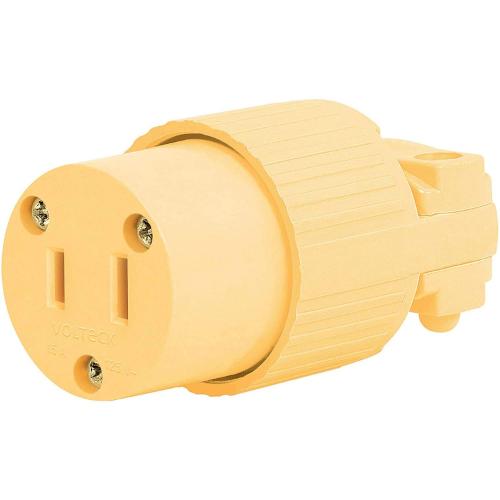 CONTACTO INDUS PLASTICO SENCILLO VOLTECH