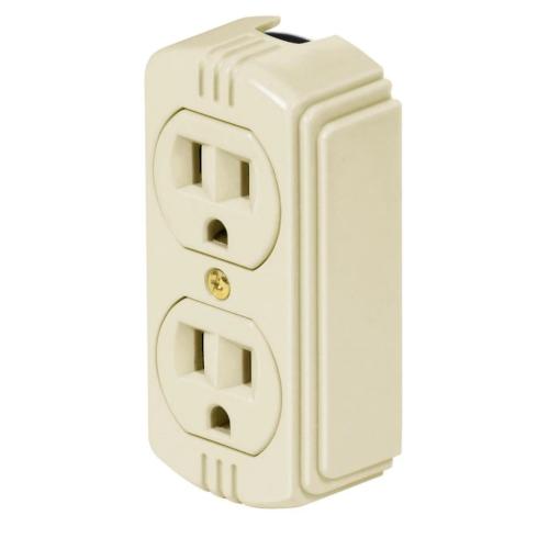 CONTACTO SOBREPONER DOBLE ATERRI VOLTECH (COSO-DAG)