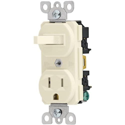 CONTACTO Y APAGADOR ATERIZADO VOLTECH