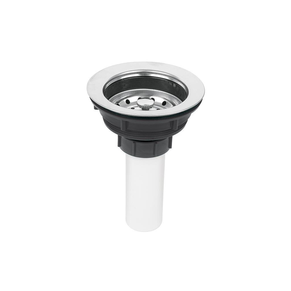 CONTRACANASTA DE 3-1/2" ACERO INOXIDABLE CON TUBO PLASTICO FOSET