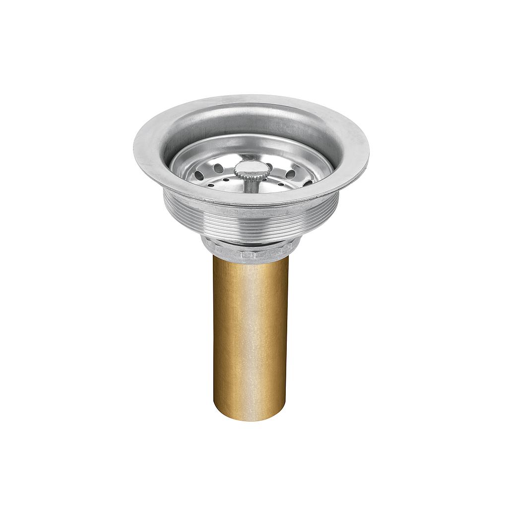CONTRACANASTA DE 3-1/2" ACERO INOXIDABLE CON TUBO DE LATON FOSET