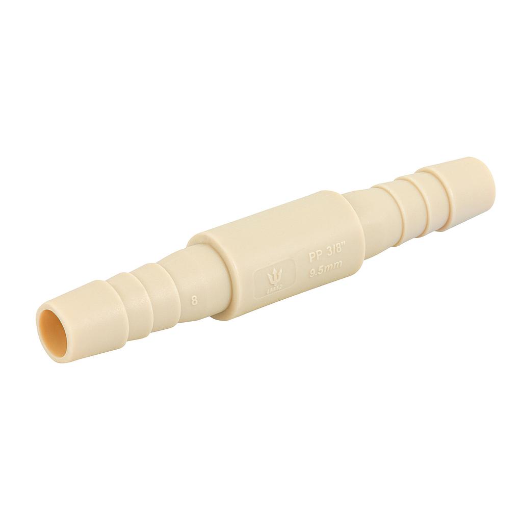 COPLE INSERCION DE 3/8" POLIPROPILENO FOSET