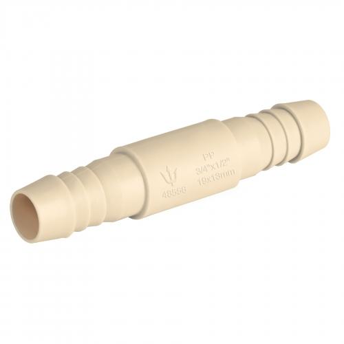 COPLE REDUCIDO INSERCION 3/4 X 1/2 POLIPROPILENO FOSET