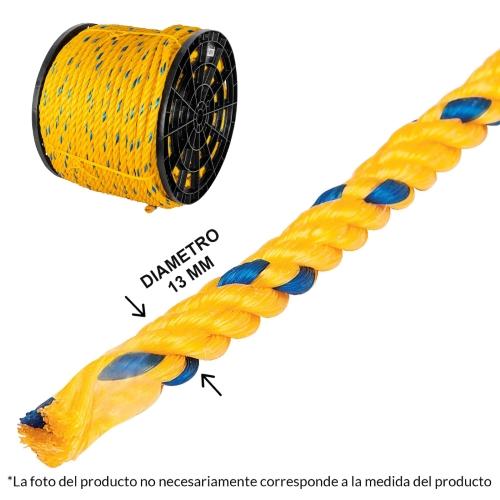 CUERDA POLIPROPILENO 13MM 1/2 (30KG) FIERO
