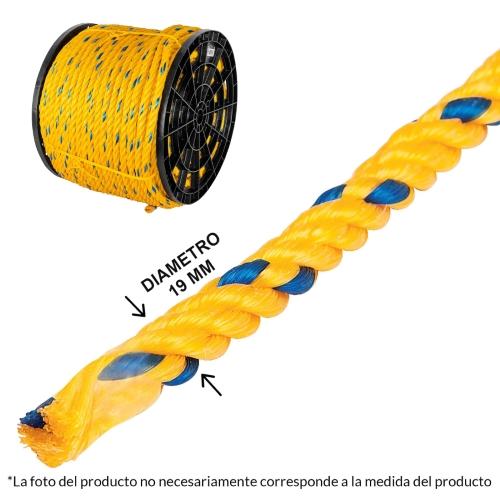 CUERDA POLIPROPILENO 19MM 3/4 (30KG) FIERO
