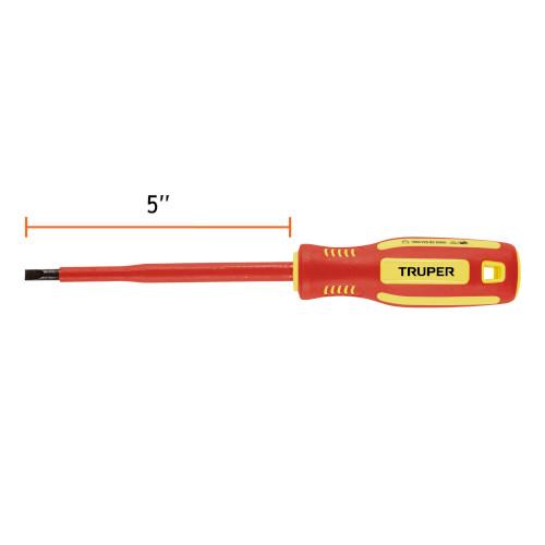 DESARMADOR DIELÉCTRICO PLANO 7/32X5