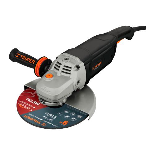 ESMERILADORA 9 INDUSTRIAL 2400W TRUPER
