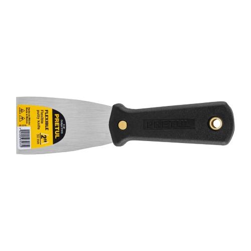 ESPÁTULA FLEXIBLE 2" CON MANGO DE PLÁSTICO  PRETUL