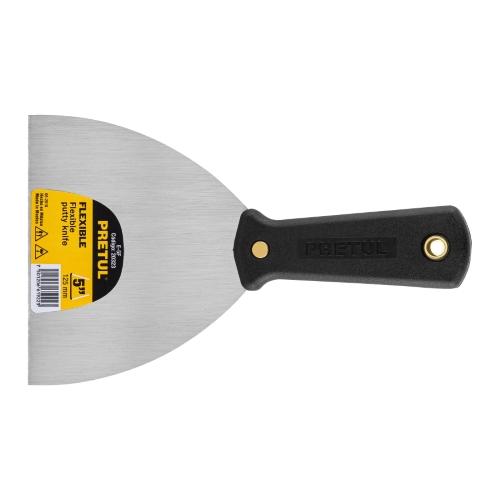 ESPÁTULA FLEXIBLE 5" CON MANGO DE PLÁSTICO  PRETUL