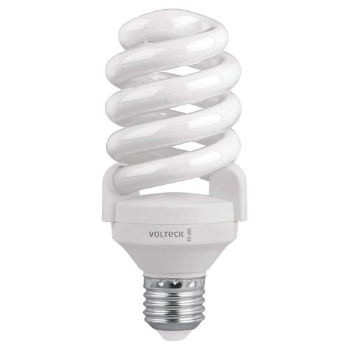 FOCO ESPIRAL LUZ CALIDA 20W VOLTECH