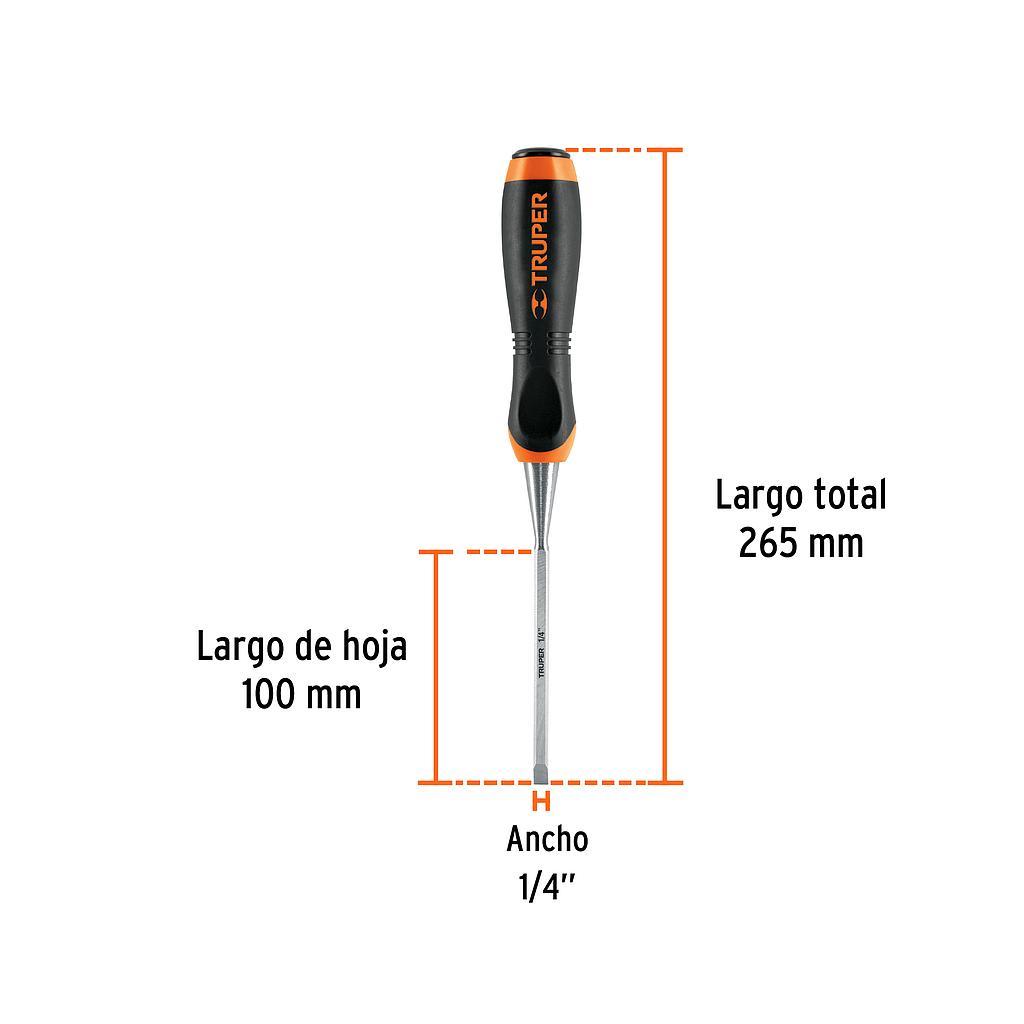 FORMON 1/4" MANGO COMFORT GRIP TRUPER