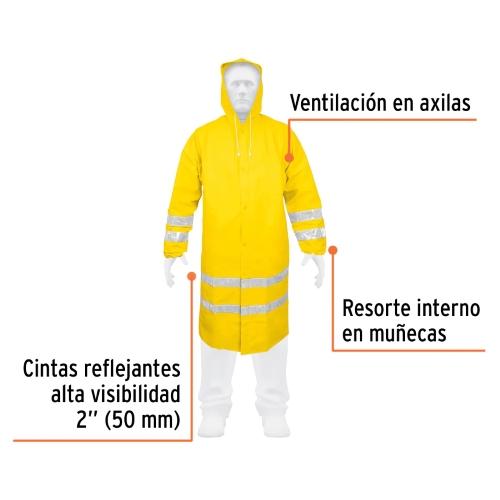 GABARDINA CON REFLEJANTE XG TRUPER