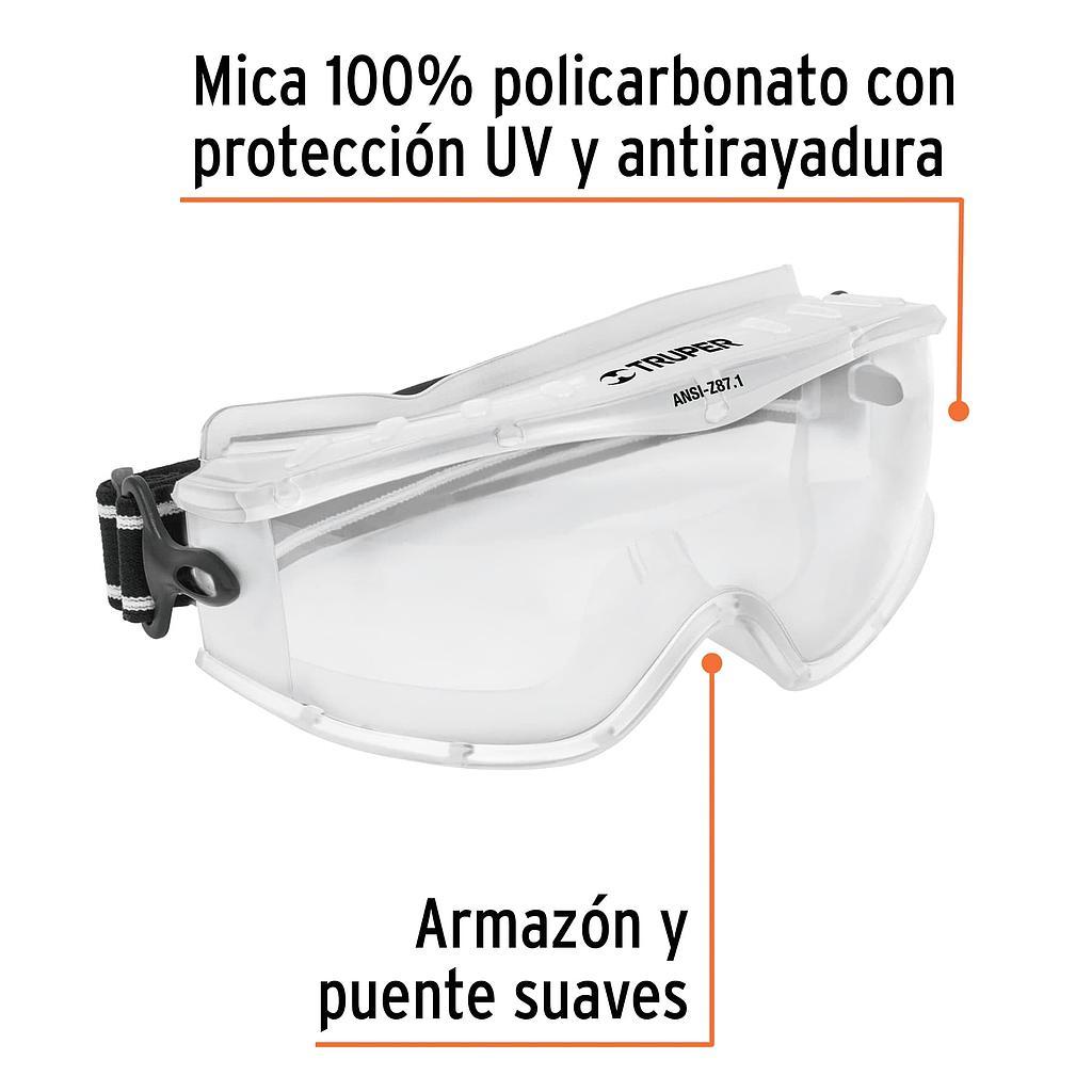 GOGGLES DE SEGURIDAD PROFESIONALES ANTIEMPAÑO EXPERT