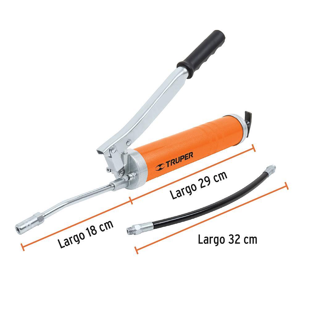 INYECTORA DE GRASA 14 oz 10000 PSI CON GRIP ANTIDERRAPANTE