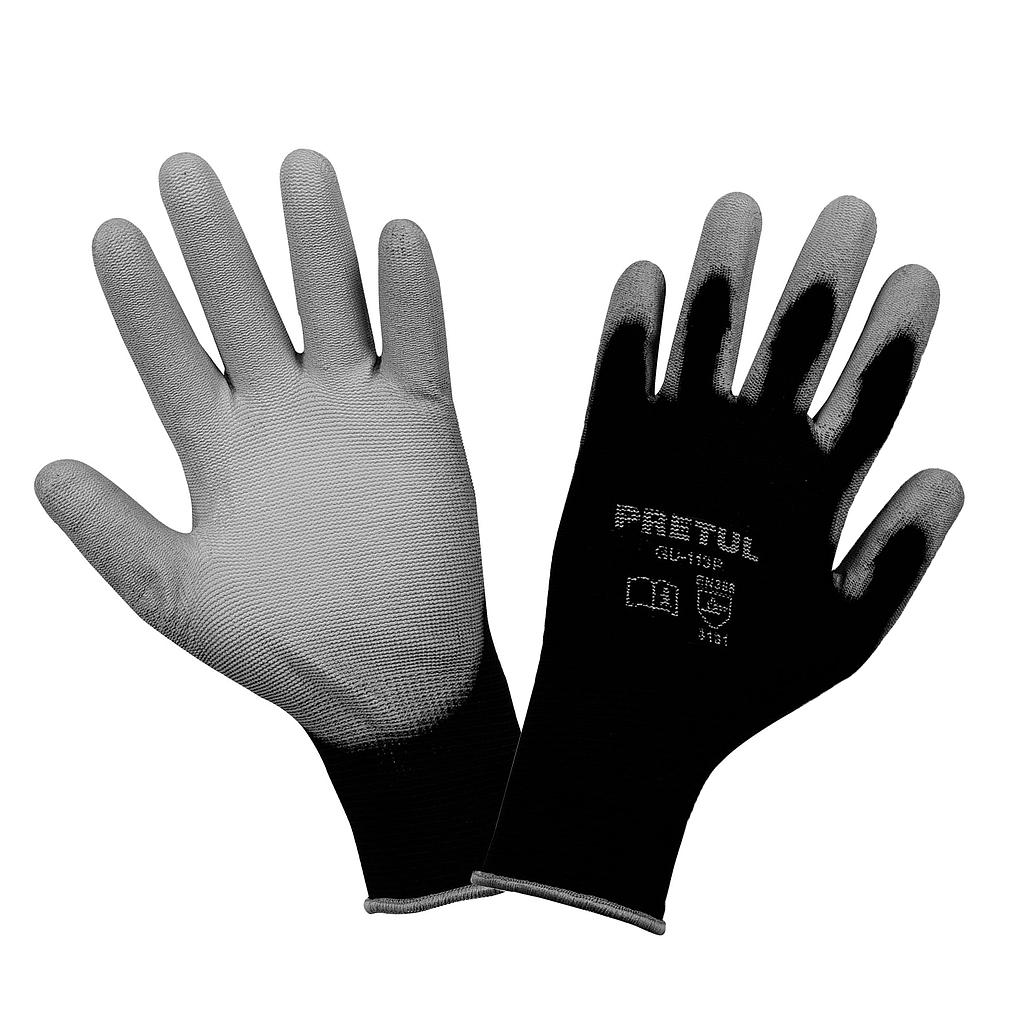 GUANTES DE NYLON RECUBIERTOS DE POLIURETANO  G  PRETUL