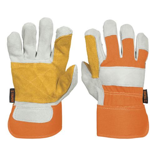 GUANTE DE CARNAZA/LONETA  PUÑO DE SEGURIDAD UNITALLA TRUPER