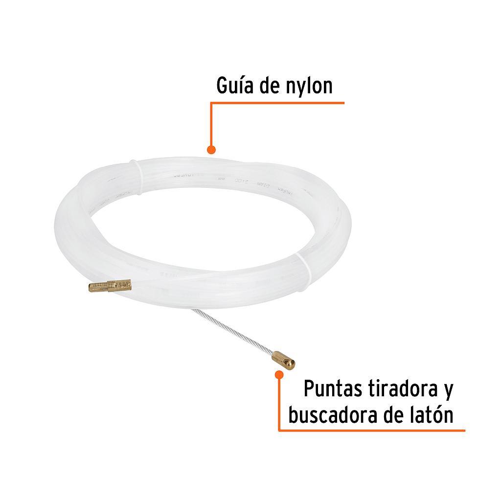 GUIA DE NYLON P/CABLE DE 10 MTS TRUPER