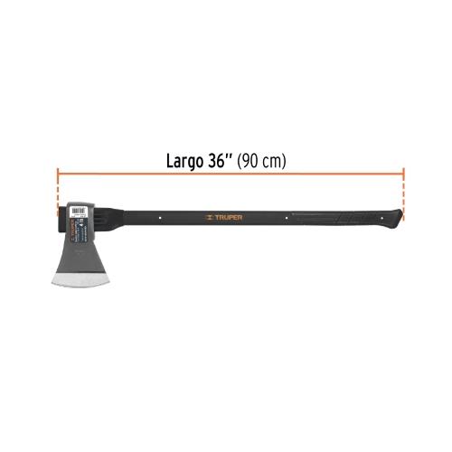 HACHA ENTERA 4 Lb C/MANGO DE 36 TRUPER