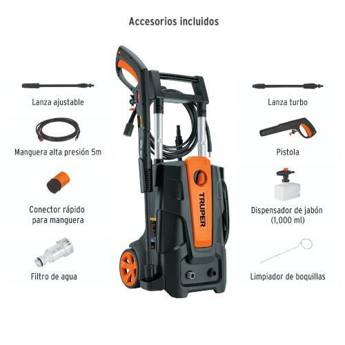 HIDROLAVADORA ELECTRICA 2000W 2.6HP TRUP
