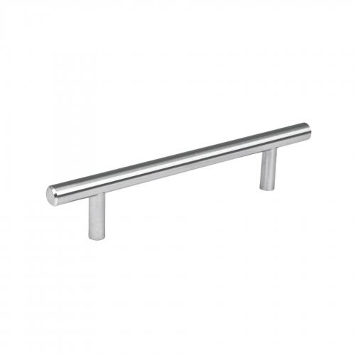 JALADERA DE ACERO 128MM LINEA CILINDRO NIQUEL HERMEX