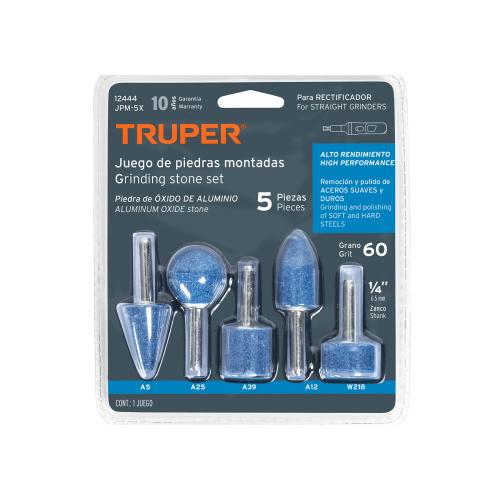 JGO 5 PIEDRAS ABRASIV ALTO RENDIM TRUPER