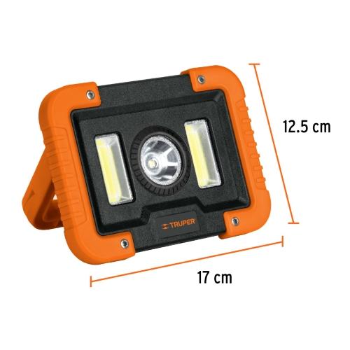 LAMPARA LED 1000 lm DE TRABAJO RECARGABLE TRUPER
