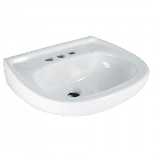 LAVABO CERAMICO CON REBOSADERO BLANCO FOSE